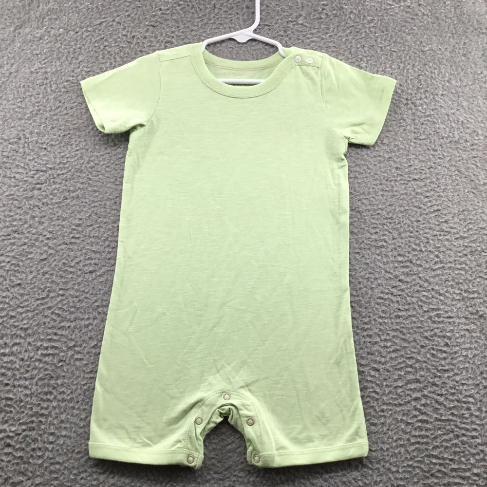 Burt’s Bees Baby Green Organic Cotton Bodysuit One Piece | 24M | Pre-Loved